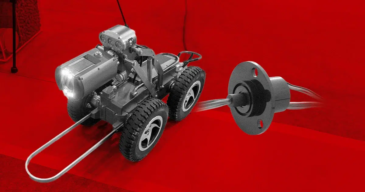 Slip Ring for Inspection Robts